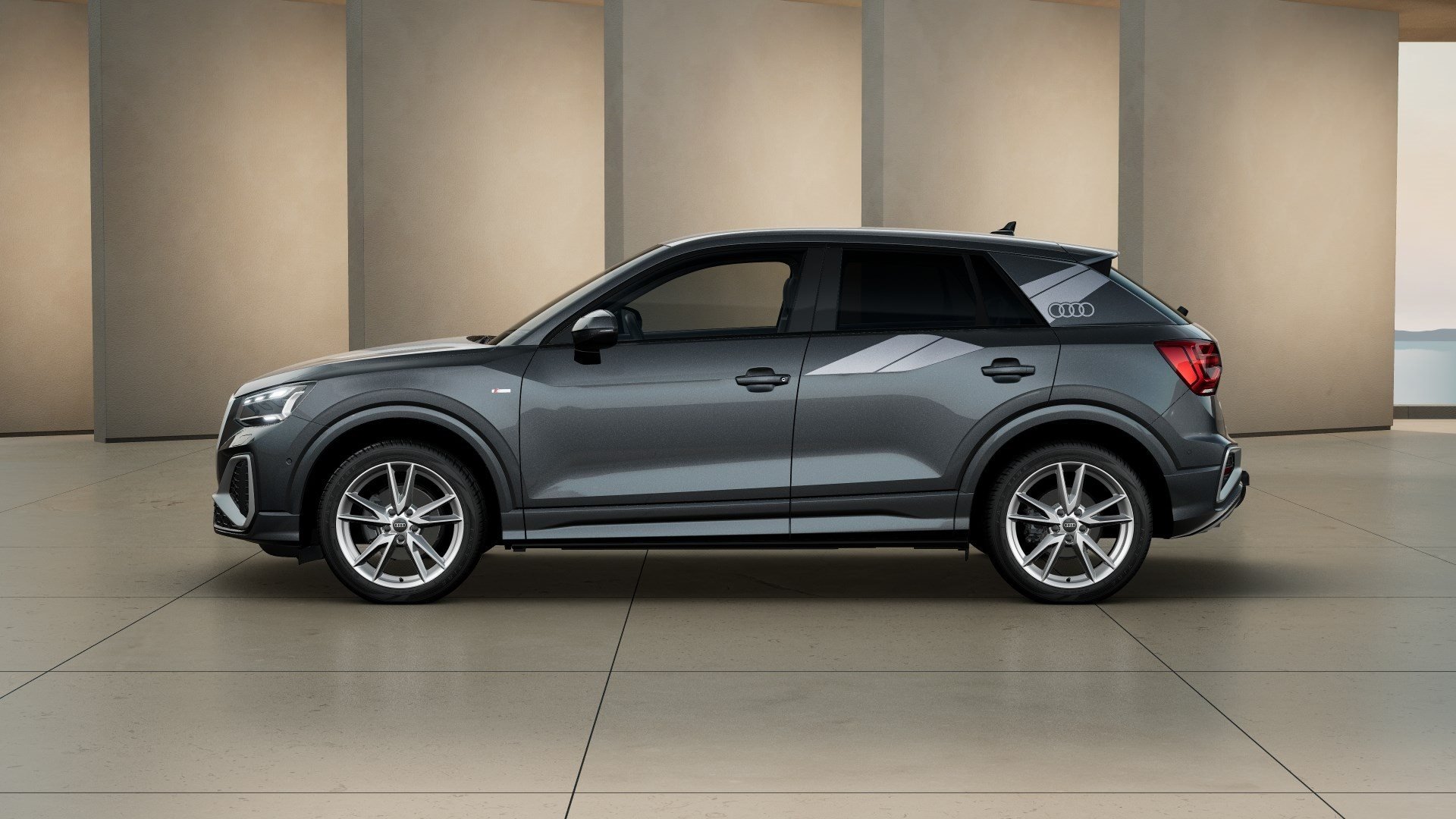 Q2 S line 35 TFSI Anhängevorrichtung S line Rückfahrkamera