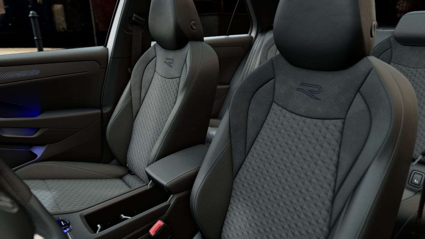 T-Roc R-LINE eTSI DSG+ALU 20+LED-MATRIX+KEYLESS+360° KAMERA+NAVI+TRAVEL ASSIST