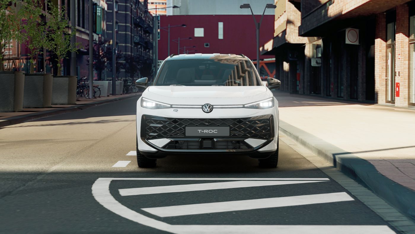 T-Roc R-LINE eTSI DSG+ALU 20+LED-MATRIX+KEYLESS+360° KAMERA+NAVI+TRAVEL ASSIST