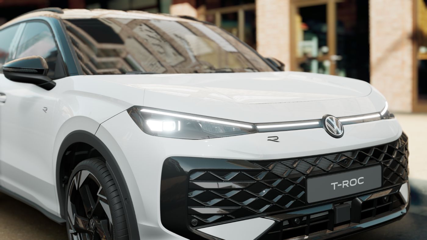 T-Roc R-LINE eTSI DSG+ALU 20+LED-MATRIX+KEYLESS+360° KAMERA+NAVI+TRAVEL ASSIST