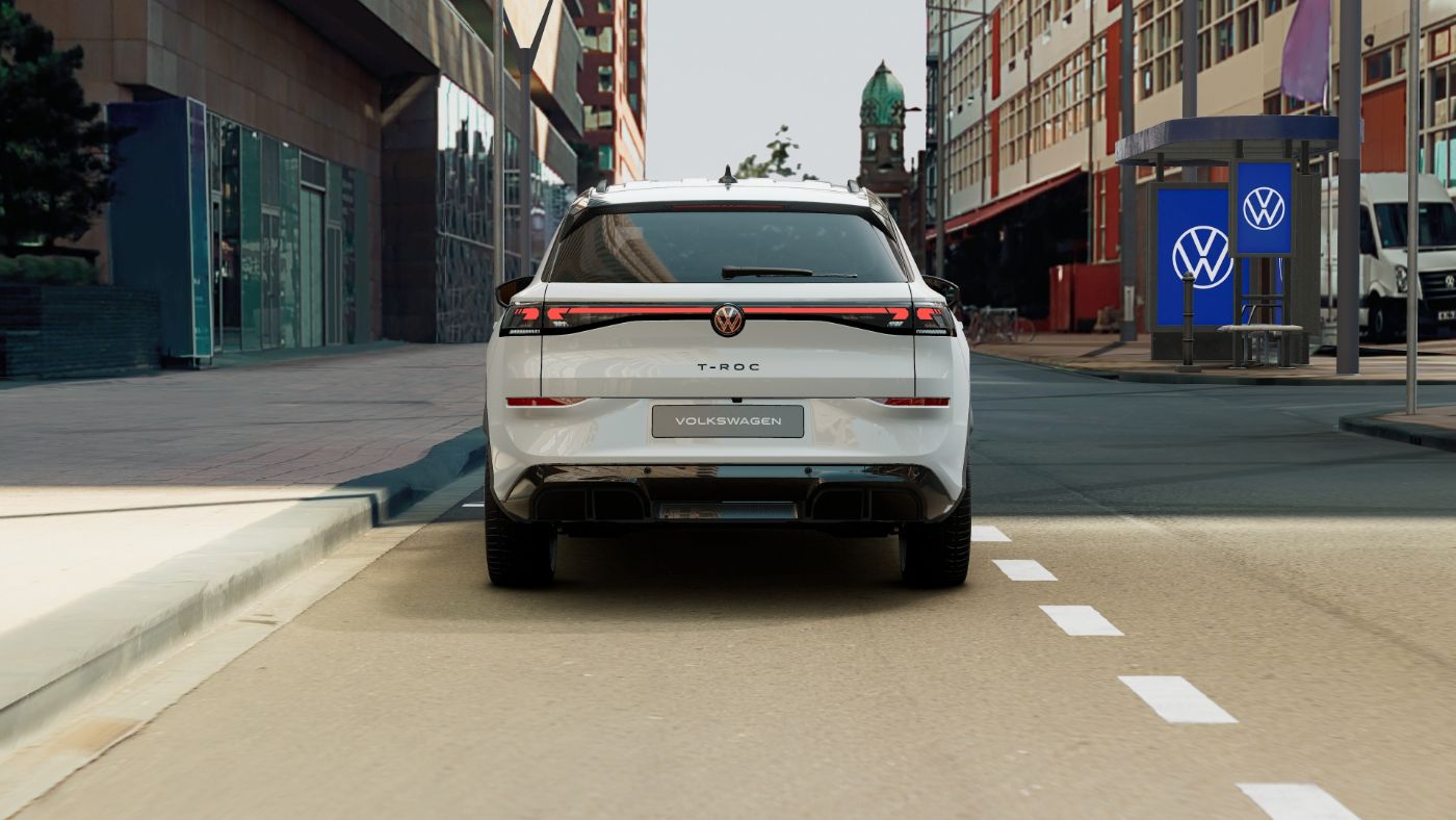 T-Roc R-LINE eTSI DSG+ALU 20+LED-MATRIX+KEYLESS+360° KAMERA+NAVI+TRAVEL ASSIST