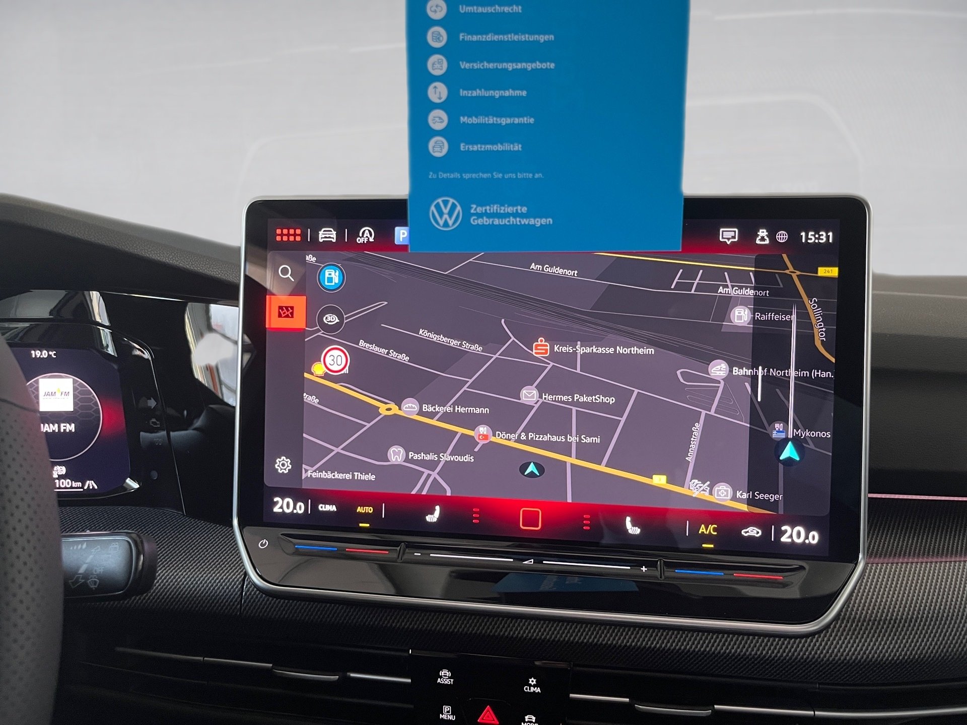 Golf GTI 2.0 l TSI OPF DSG 360 ACC AUT HUD Kam.