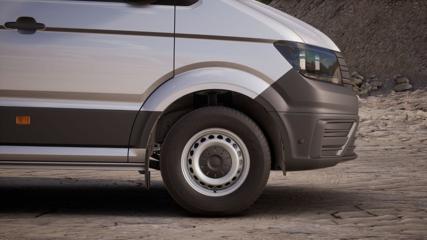 Crafter TDI KASTEN MITTLERER RADSTAND AHK Navi