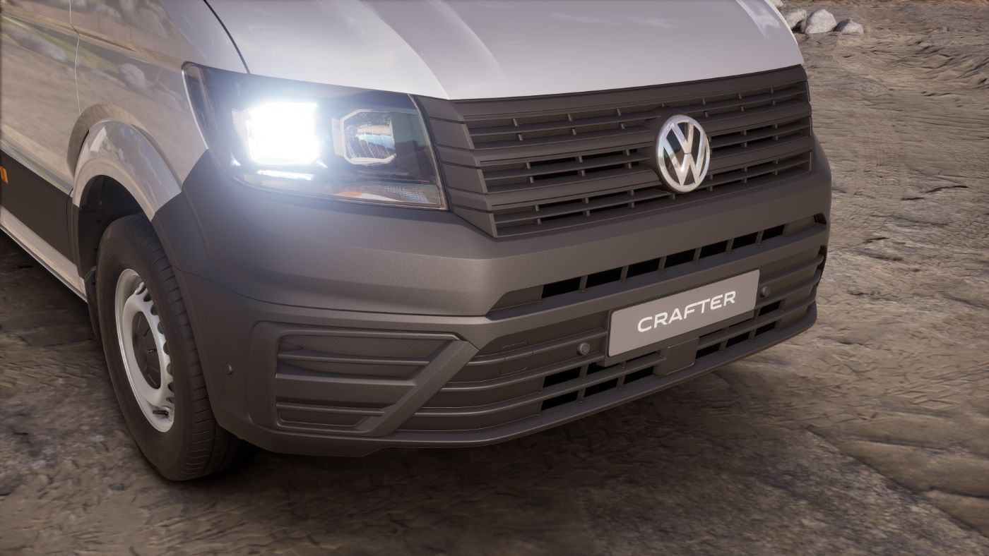 Crafter TDI KASTEN MITTLERER RADSTAND AHK Navi