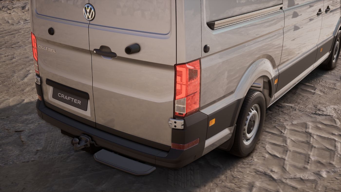 Crafter TDI KASTEN MITTLERER RADSTAND AHK Navi