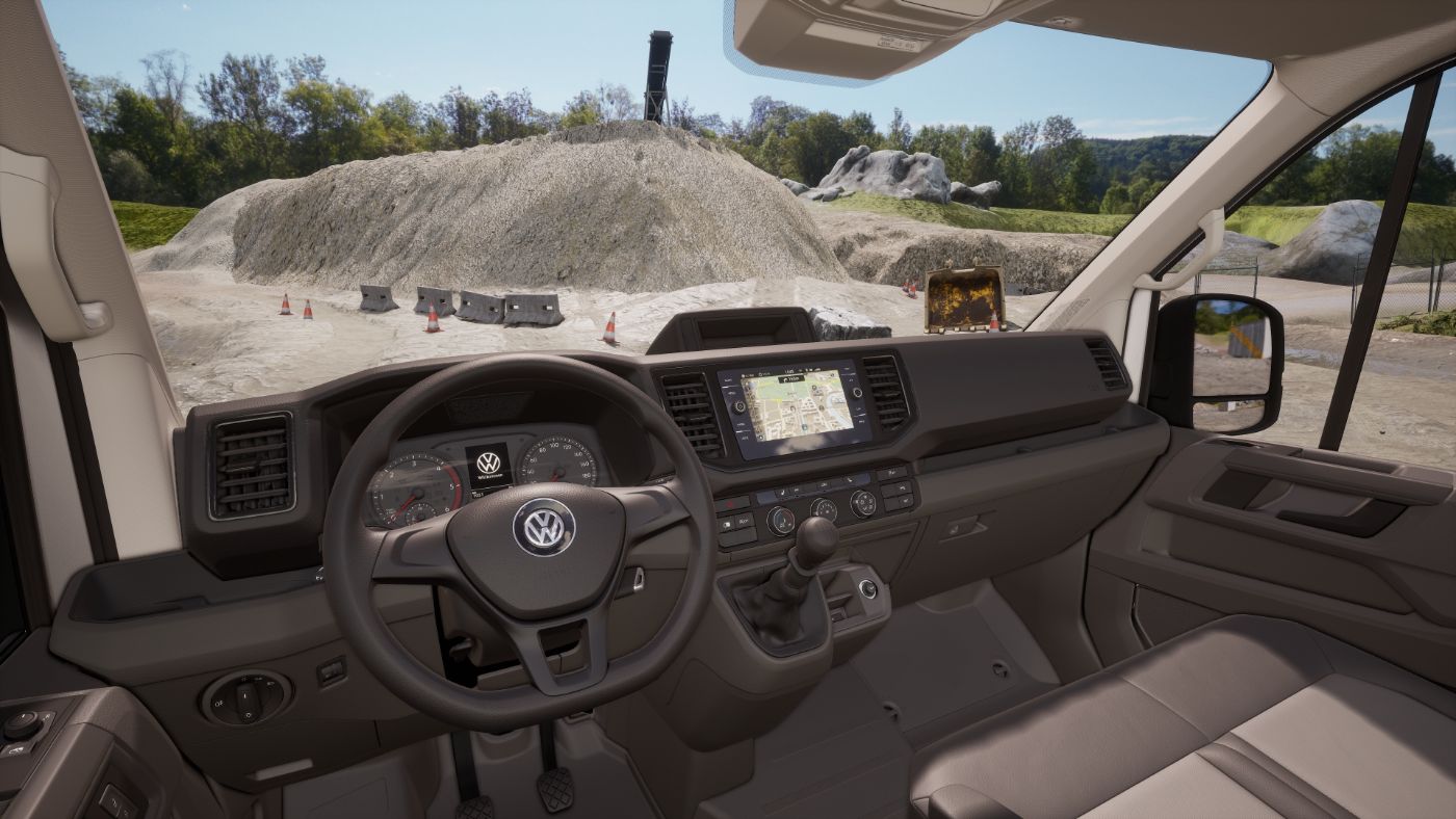 Crafter TDI KASTEN MITTLERER RADSTAND AHK Navi