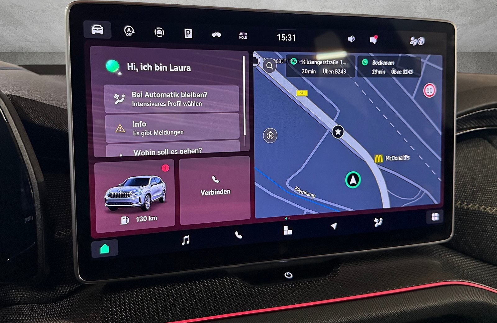 Kodiaq 1.5 TSI mHEV Selection DSG Matrix Navi ACC AHK HuD