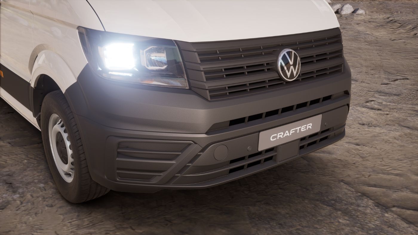 Crafter Kasten mittlerer Radstand AHK