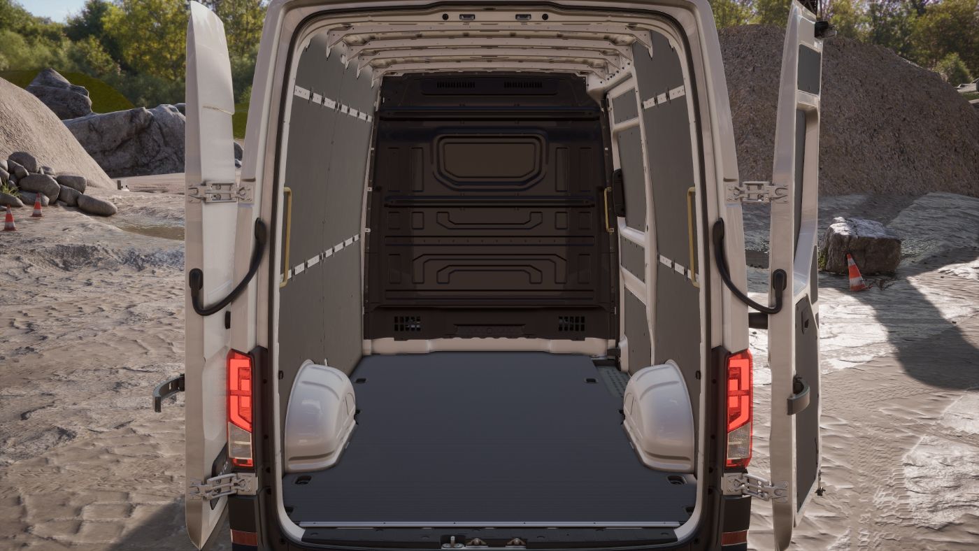 Crafter Kasten mittlerer Radstand AHK