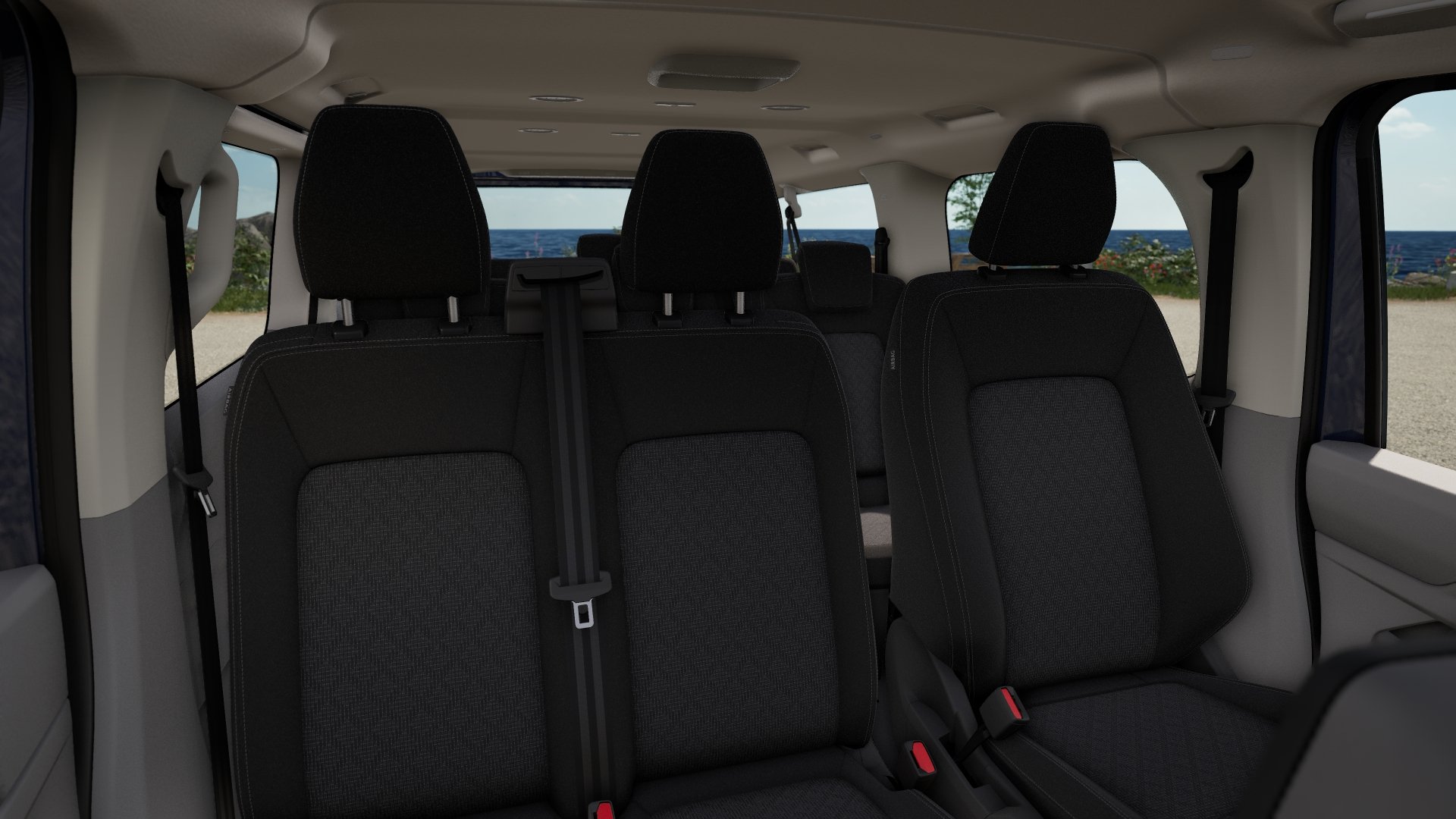 Transporter Kombi LR 2.0 TDI 9Sitzer Klima Navi AHK PDC RFK