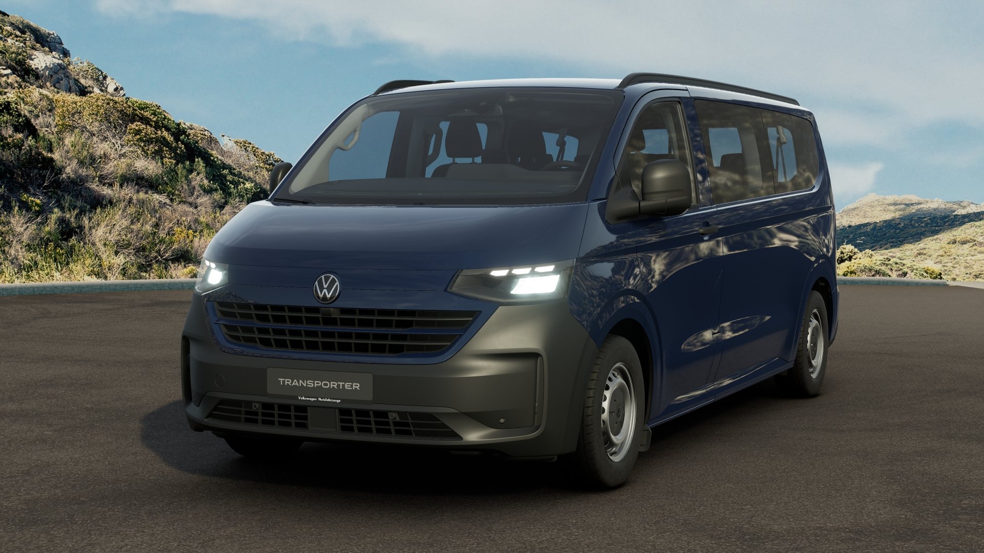 Transporter Kombi LR 2.0 TDI 9Sitzer Klima Navi AHK PDC RFK