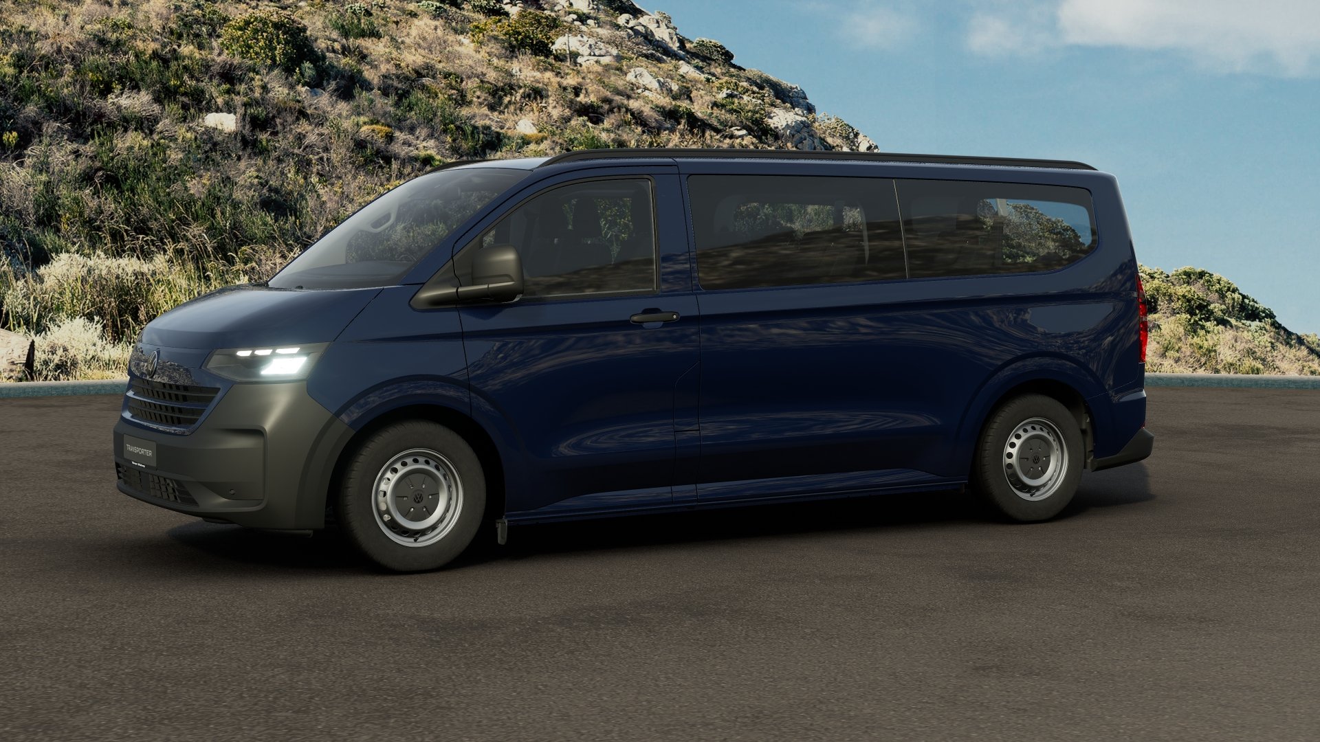 Transporter Kombi LR 2.0 TDI 9Sitzer Klima Navi AHK PDC RFK
