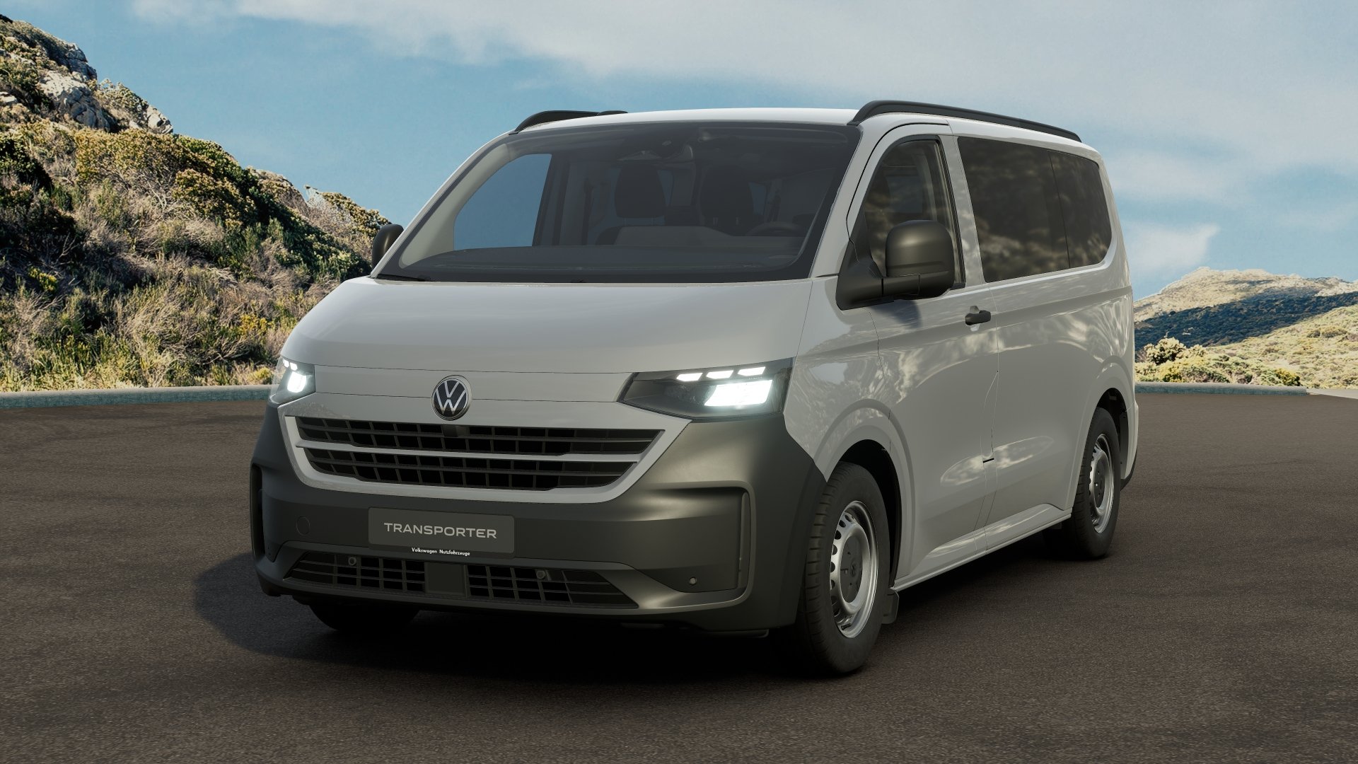T7 Transporter Kombi KR 2.0 TDI 9-Sitzer AHK LED Navi RFK
