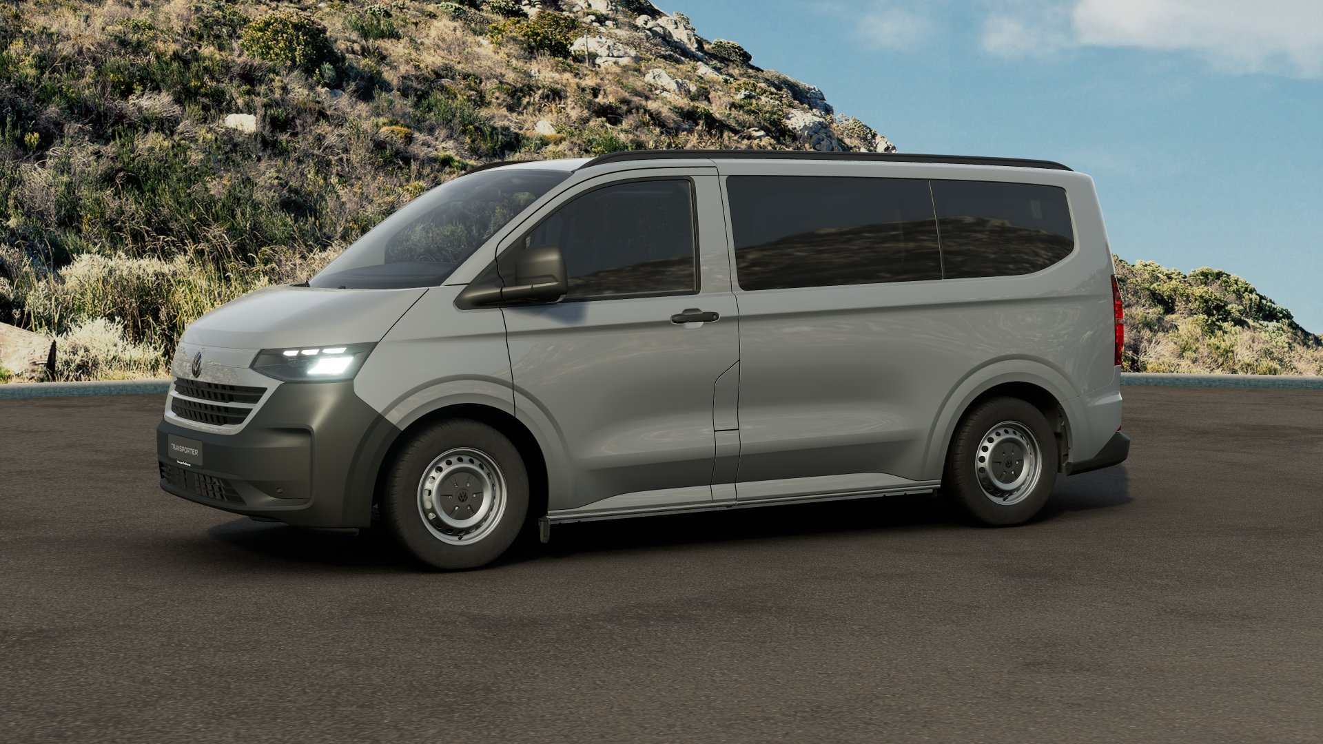 T7 Transporter Kombi KR 2.0 TDI 9-Sitzer AHK LED Navi RFK