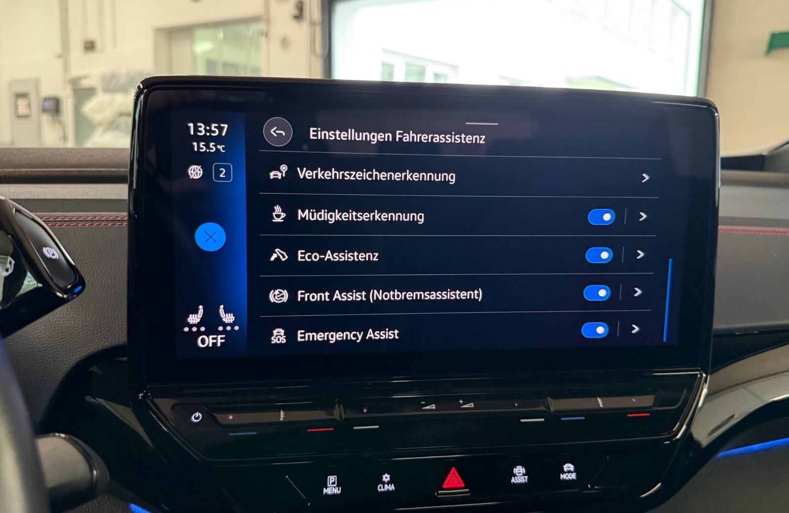 ID.5 GTX 4Motion Matrix Navi ACC AHK 360° Pano