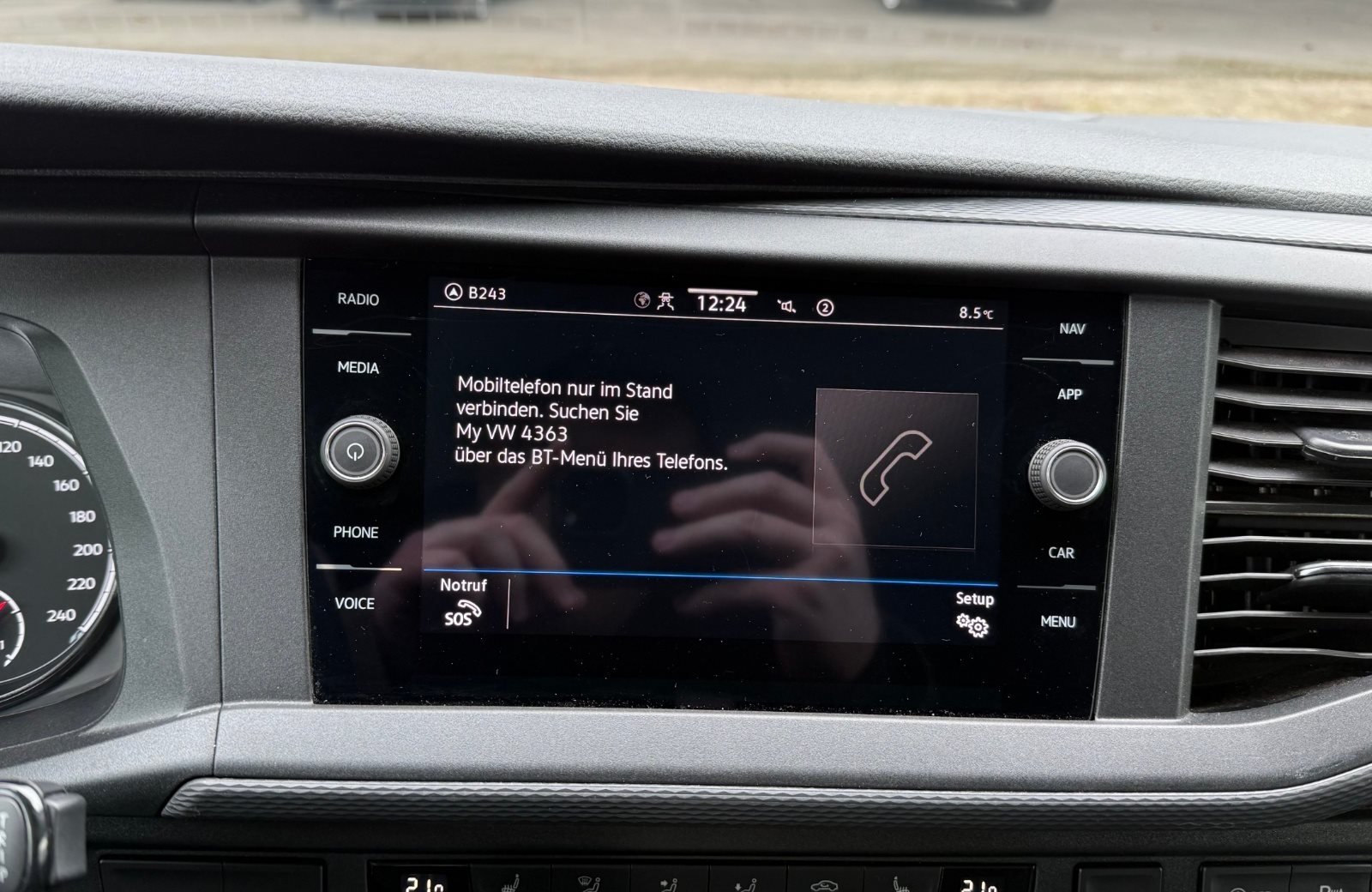 T6.1 Caravelle 2.0 TDI Comfortline 9-Sitzer Klima Navi AHK PDC