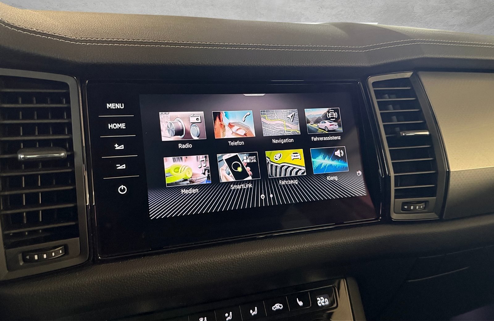 Kodiaq 2.0 TDI Clever 4x4 DSG LED Navi ACC AHK Pano