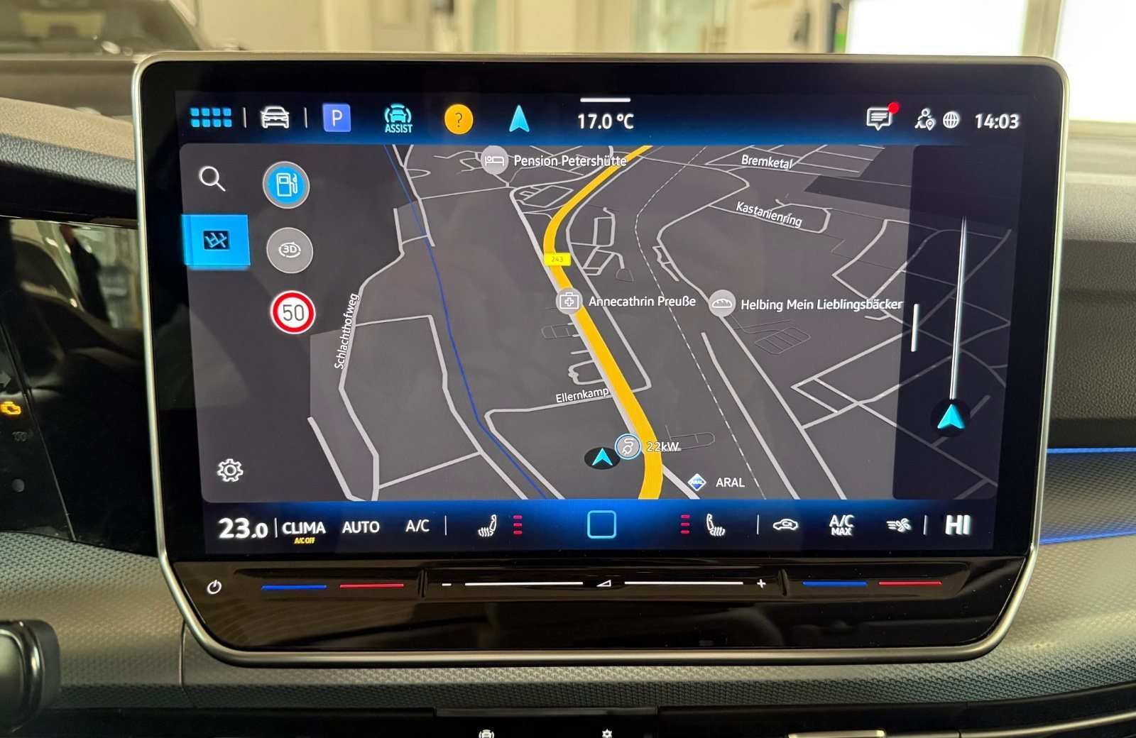 Golf VIII 1.5 TSI Goal AHK LED+ ACC Navi Sitzhzg.