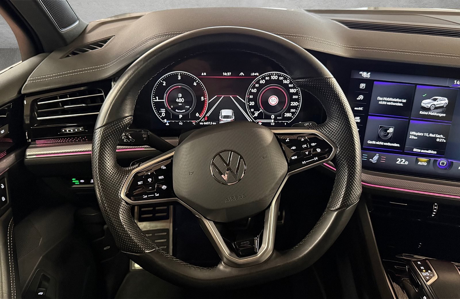 Touareg R-Line 3.0 TDI R-Line Black Style 4M Matrix Luft AHK Leder Standhzg.