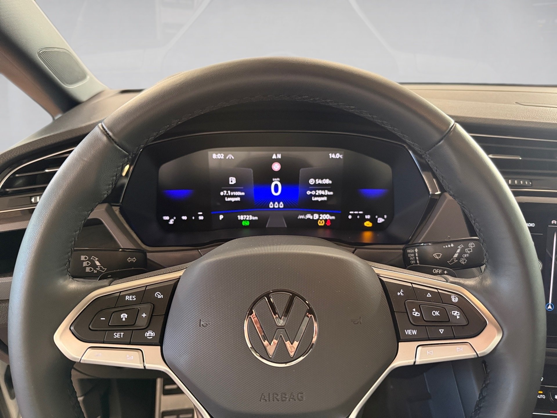 Touran 1.5 TSI R-Line BlackStyle DSG LED Navi ACC