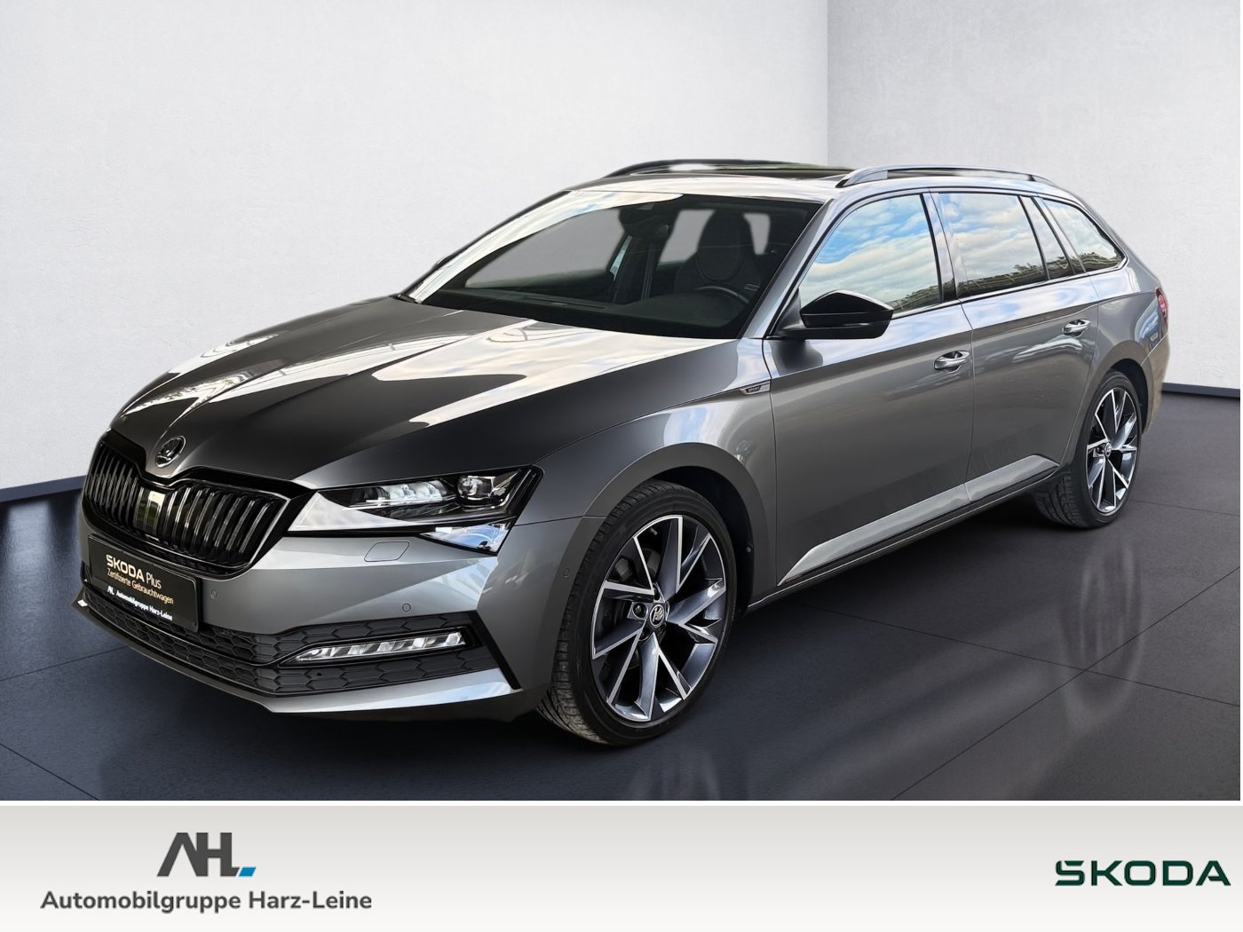 Superb Combi 2.0 TDI Sportline DSG LED Navi ACC Pano St...
