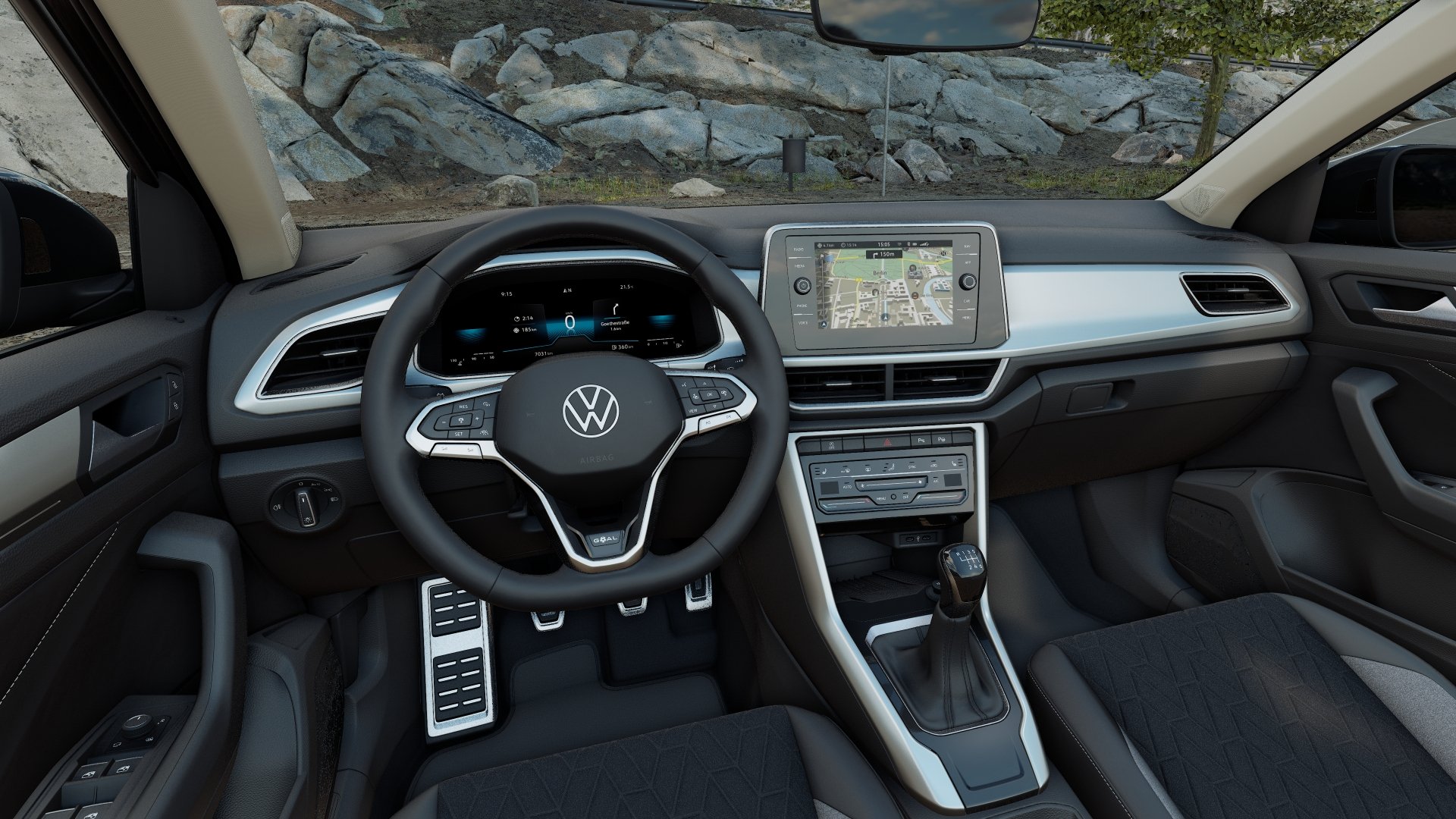 T-Roc 1.0 TSI GOAL LED Navi ACC SHZ App-Connect