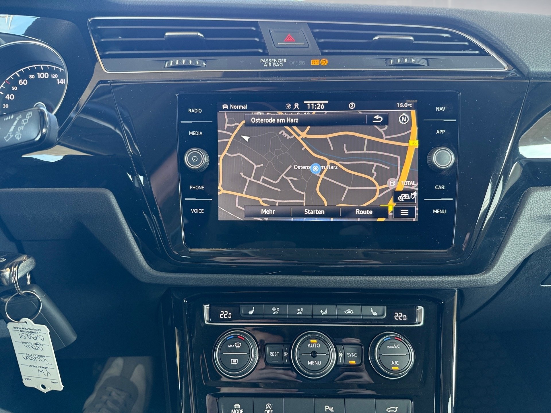 Touran 2.0 TDI R-Line DSG LED Navi ACC PDC ACC