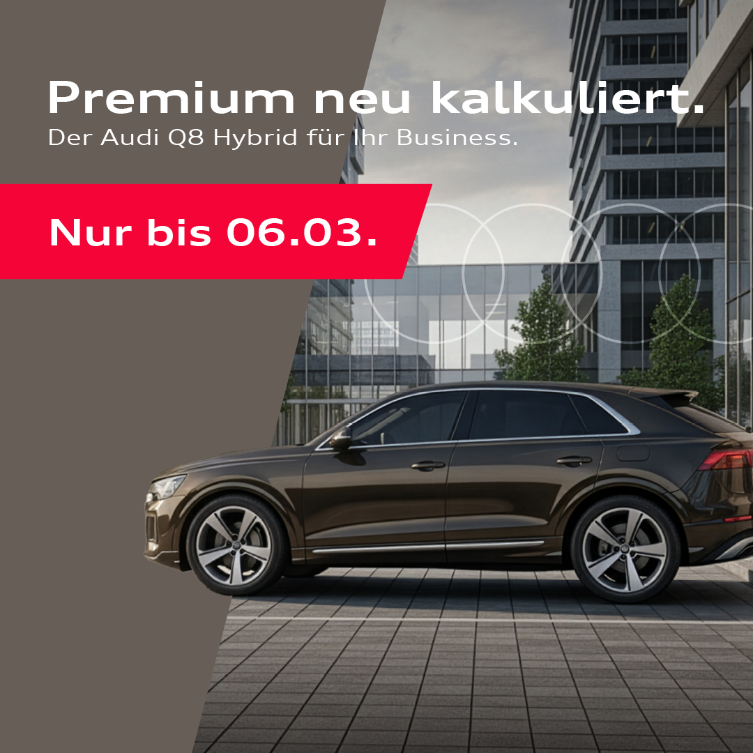 Audi Q8 Hybrid Gewerbe