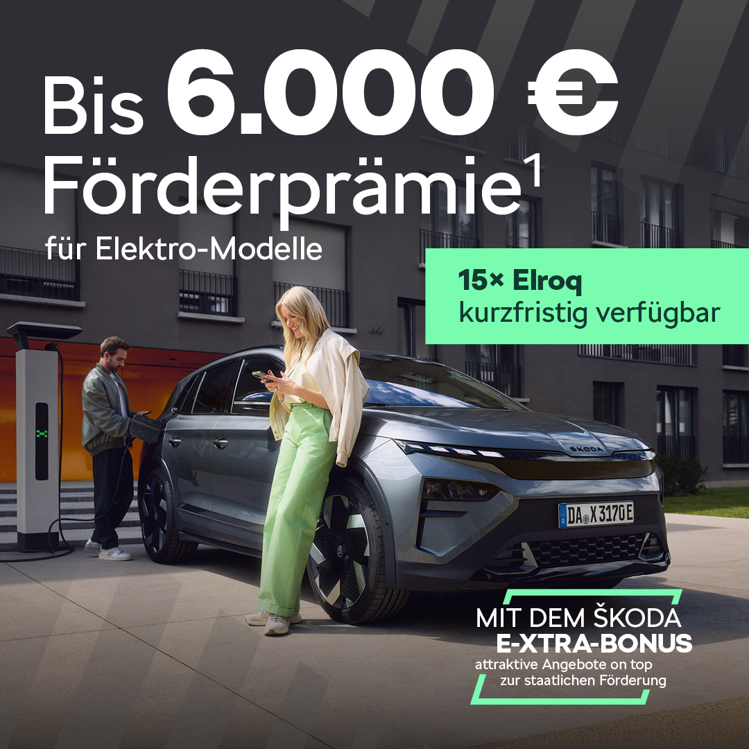 HEADER MOBILE NEU NEU Skoda Elektro Foerderpraemie
