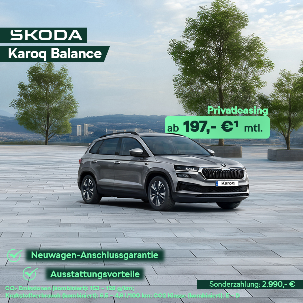 1000x1000px Skoda Karoq Balance Privat