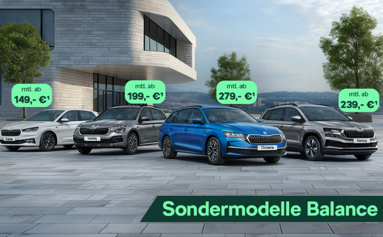  Skoda Balance Sondermodelle