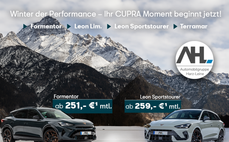  Cupra Formentor & Leon Sportstourer