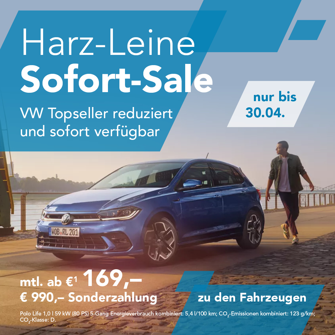 VW Sofort-Sale