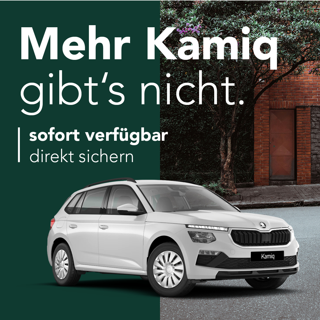 HEADER MOBILE Skoda Kamiq Lagerwagen HEADER MOBILE Skoda Kamiq Lagerwagen