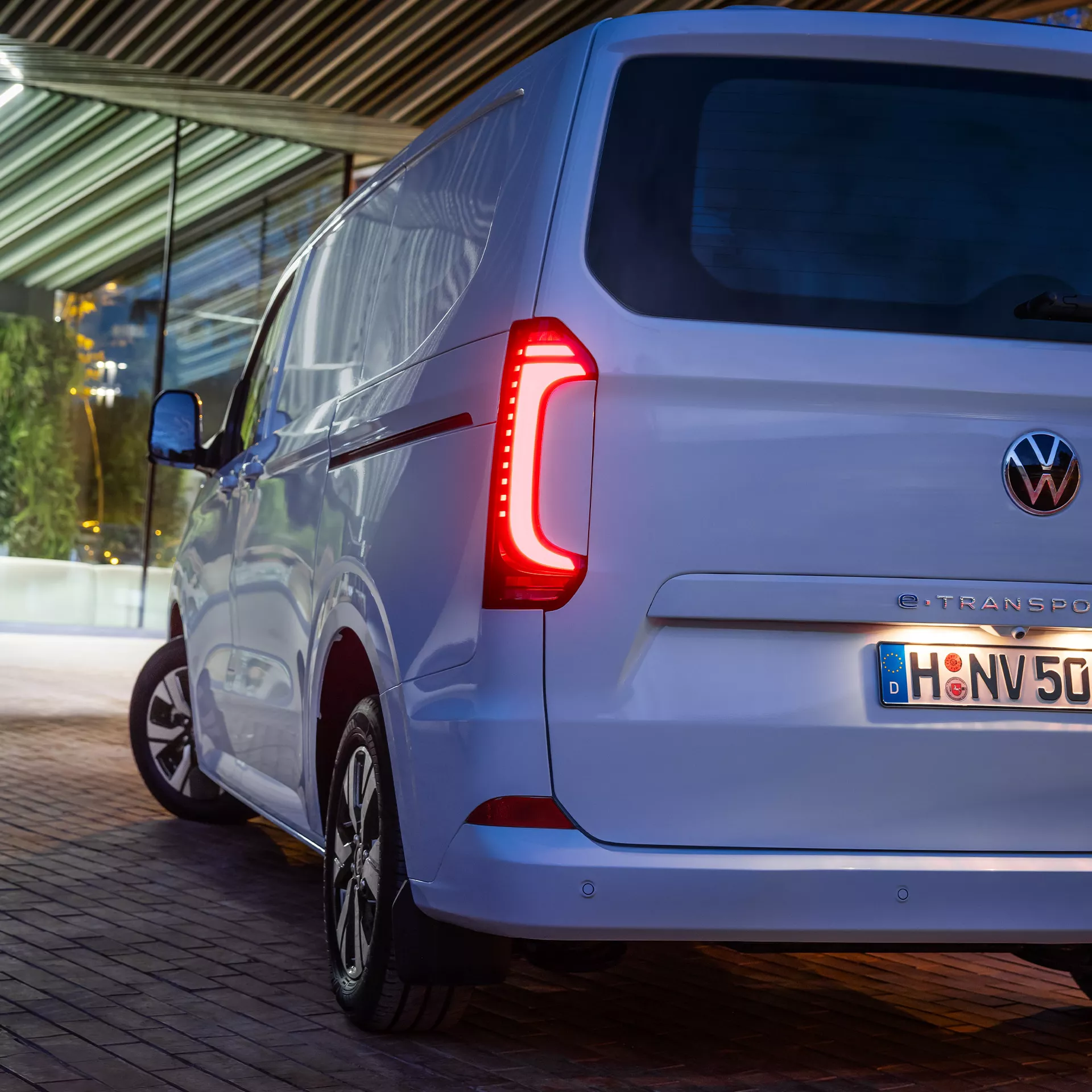 VW Transporter Heckansicht