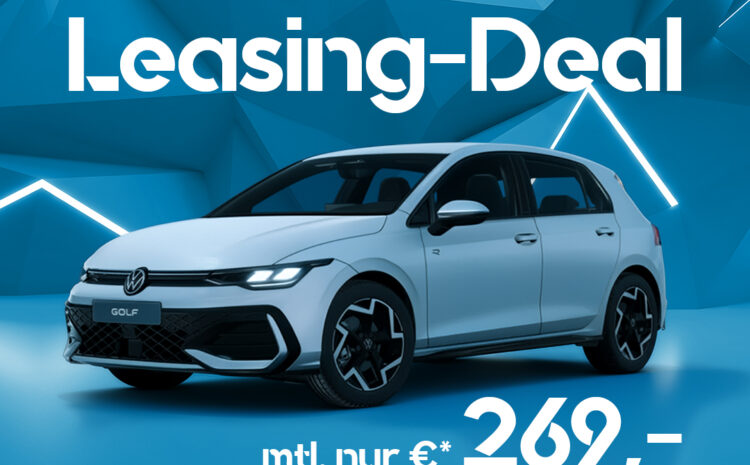  VW Golf R-Line Leasing