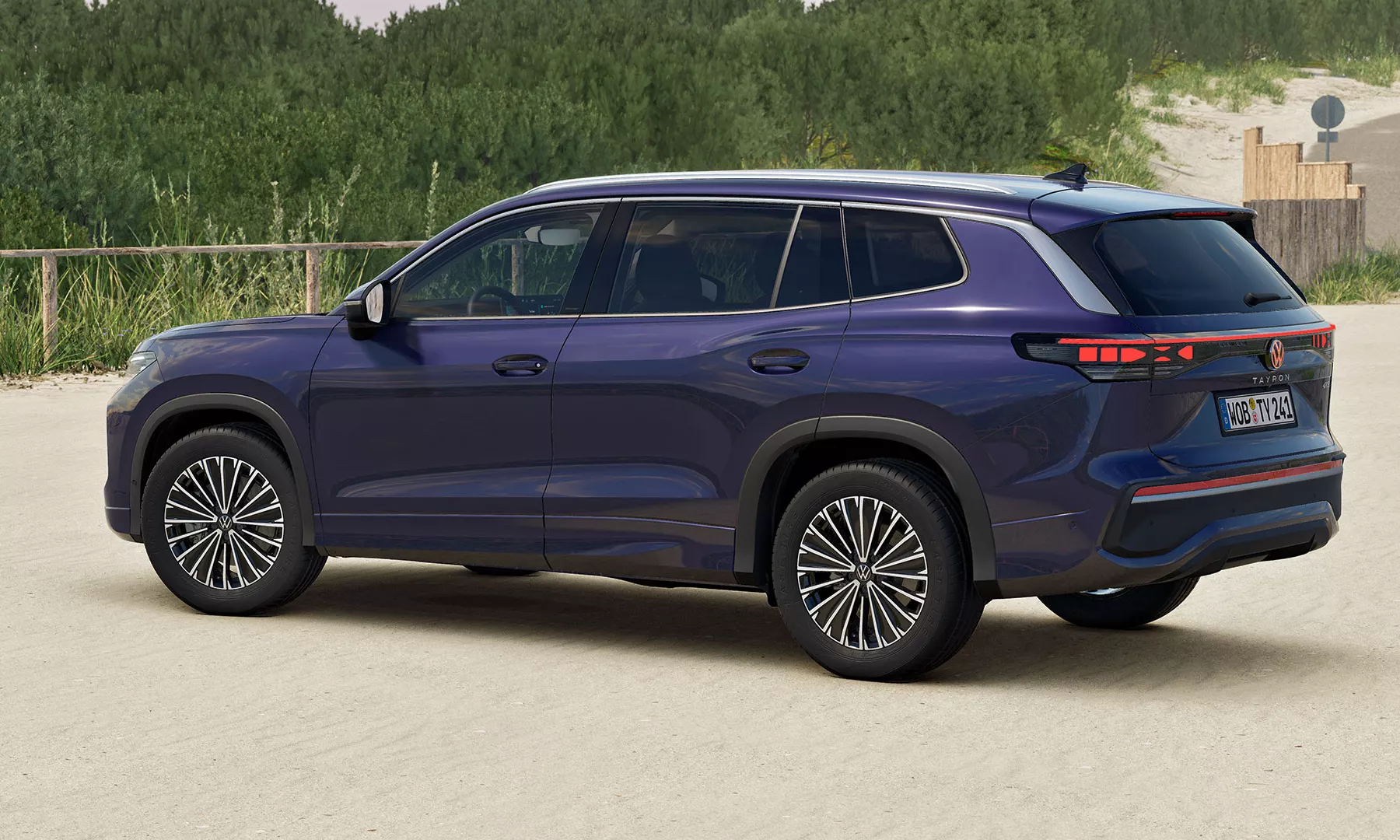 VW Tayron Heck