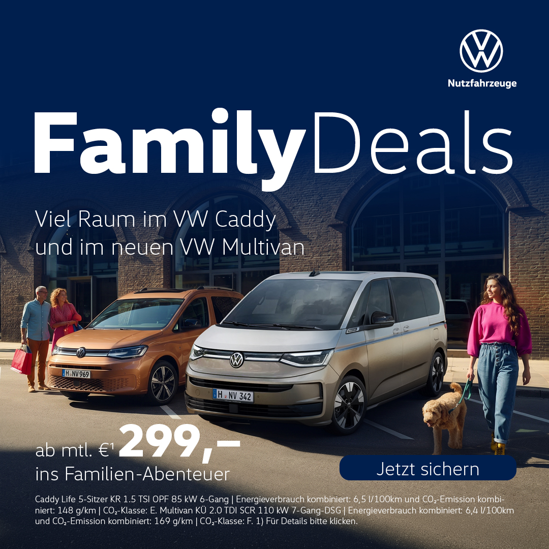 BEITRAG VW Caddy + Multivan