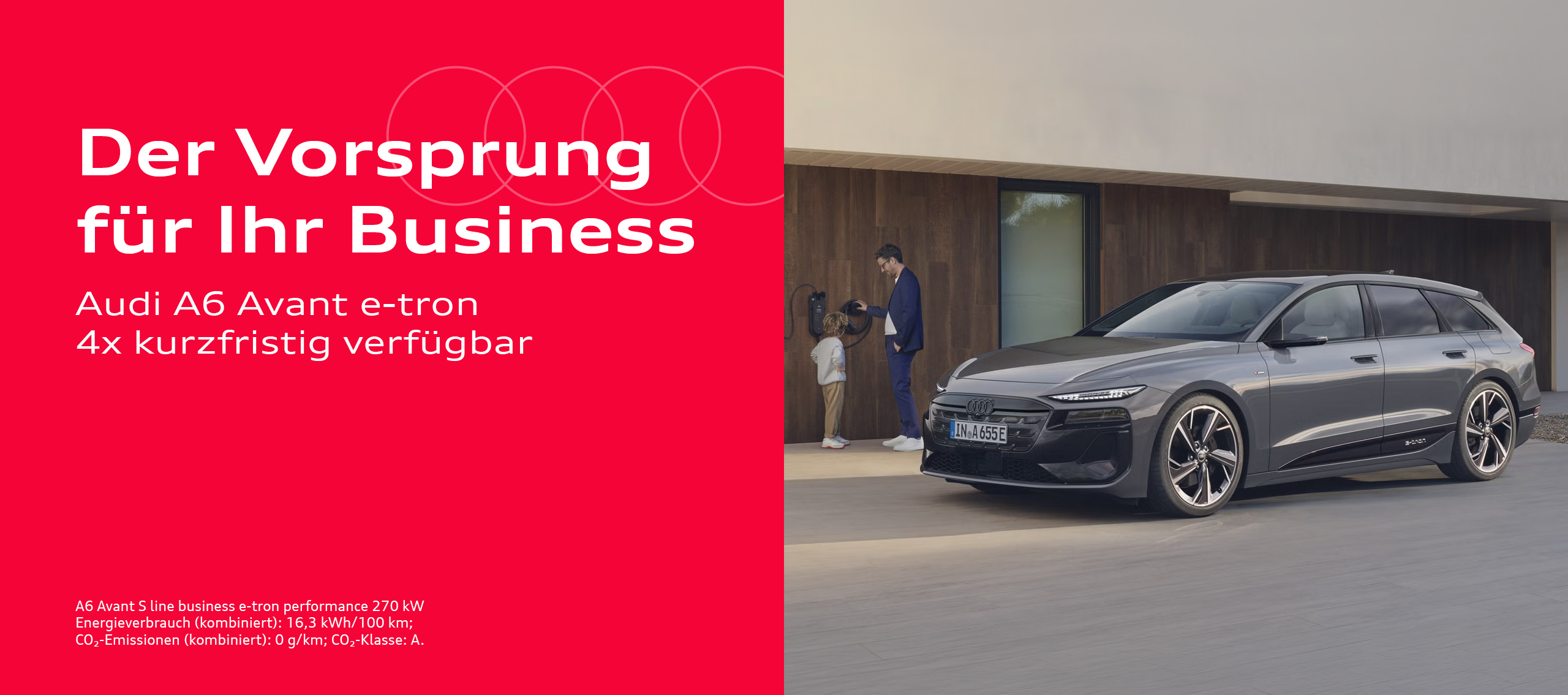 HEADER DESKTOP Audi A6 e-tron kurzfristig verfügbar