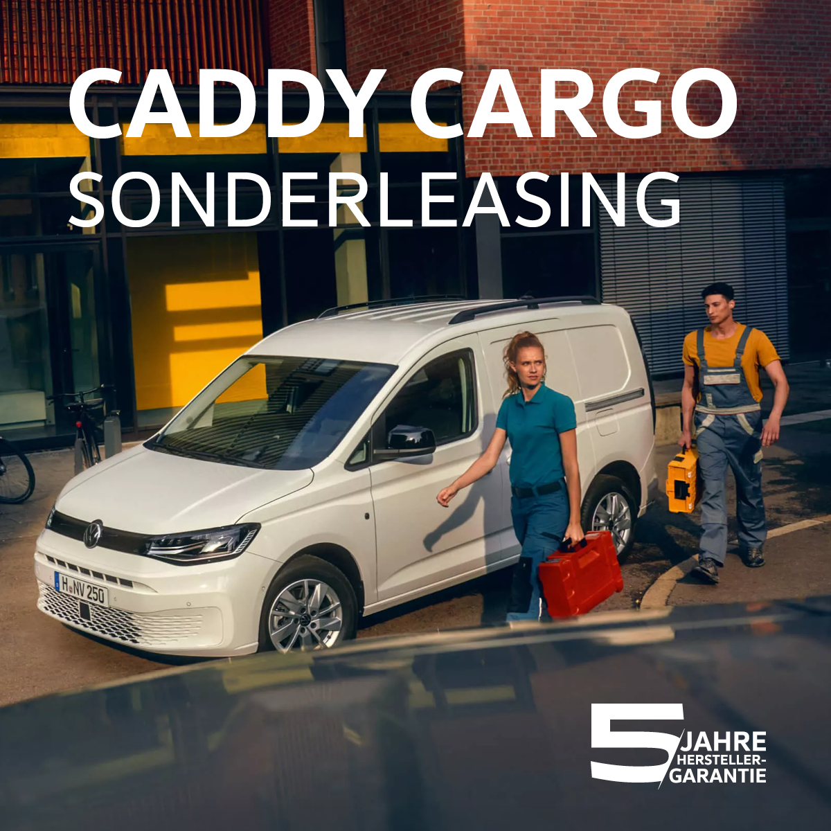 HEADER MOBILE Caddy Cargo Gewerbeleasing