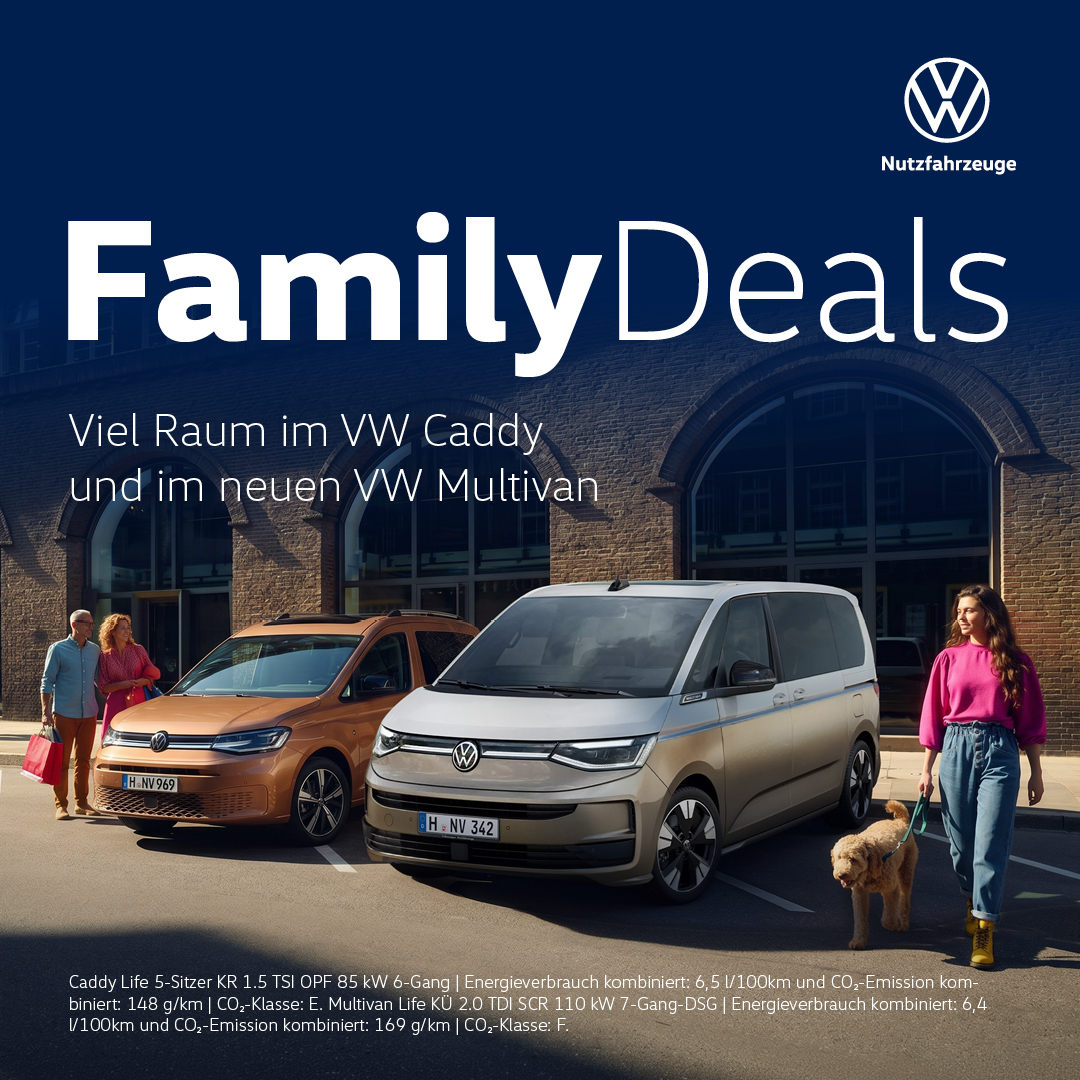 HEADER MOBILE VW Caddy + Multivan