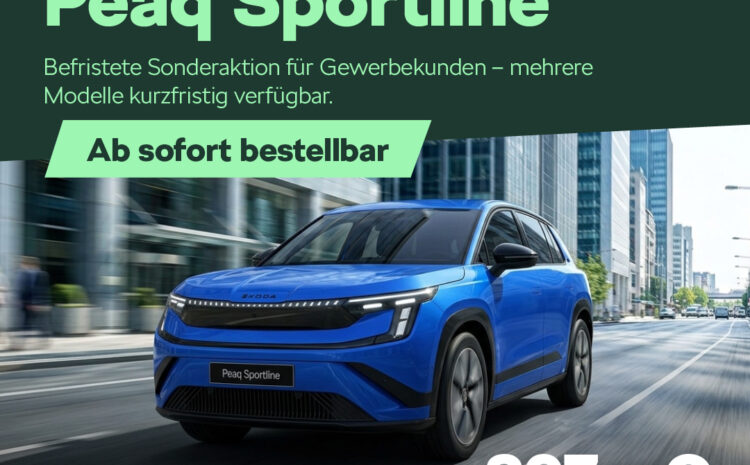  Der neue Škoda Peaq Sportline 