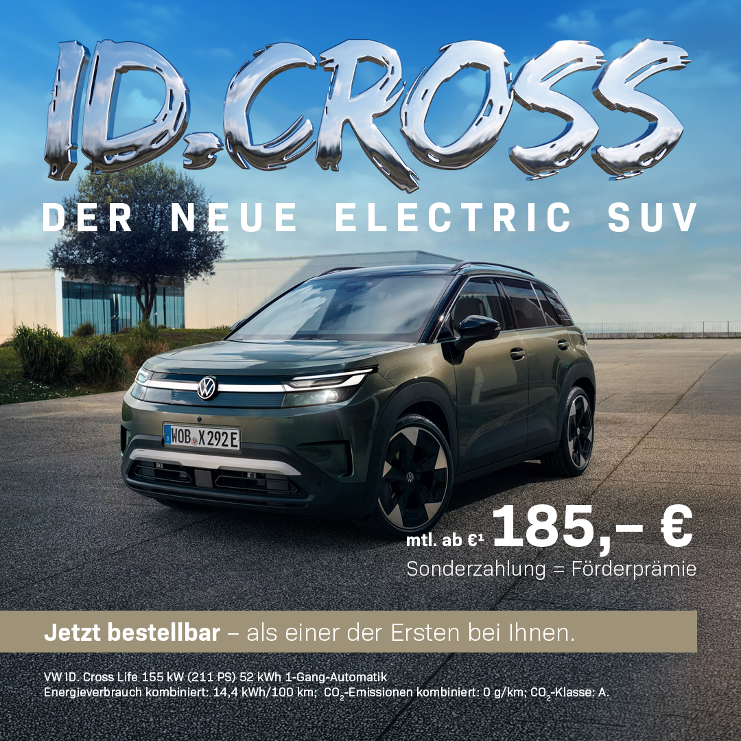 BB VW ID. Cross neu BB VW ID. Cross neu