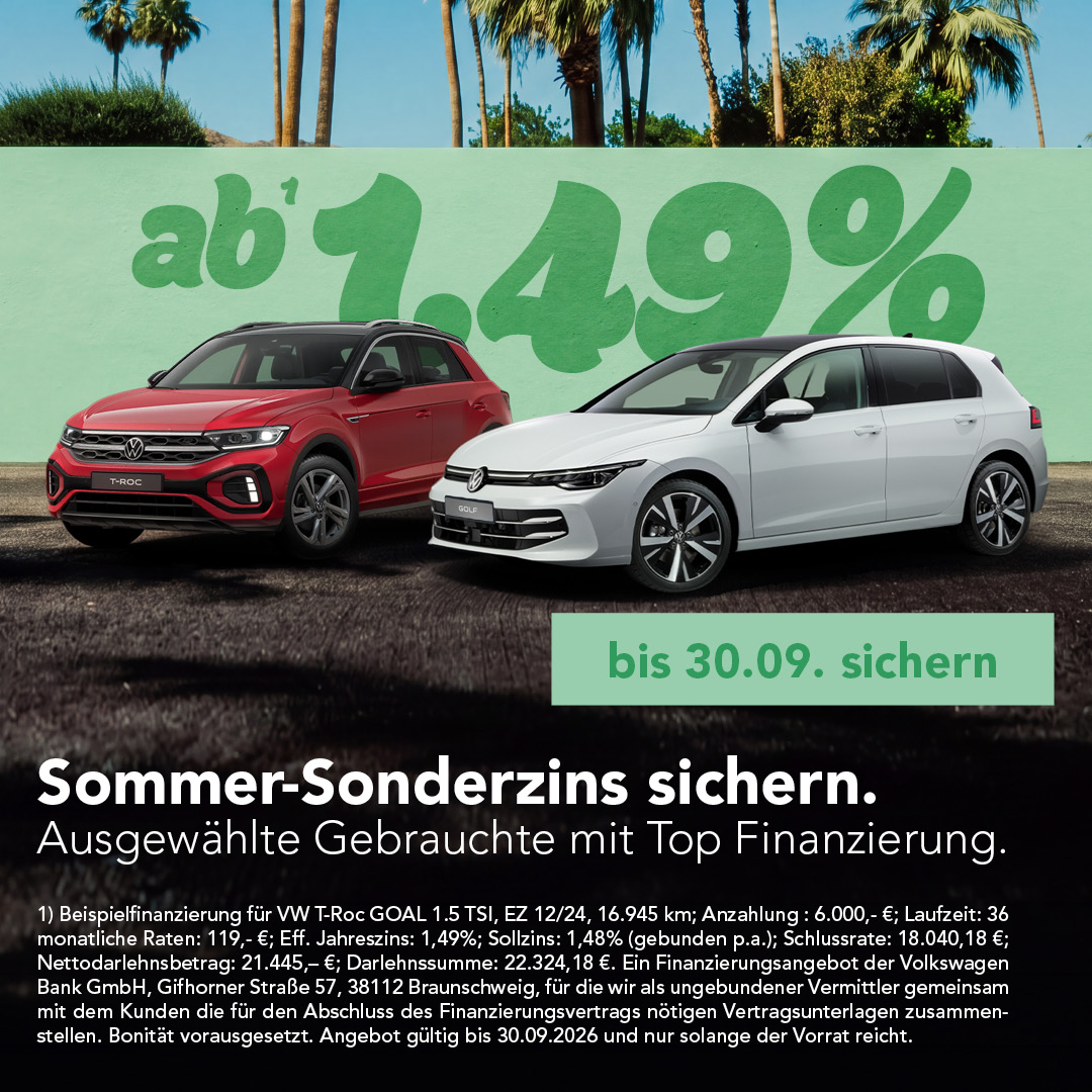 BEITRAGSBILD VW VVJ 1_49 Sonderzins BEITRAGSBILD VW VVJ 1_49 Sonderzins