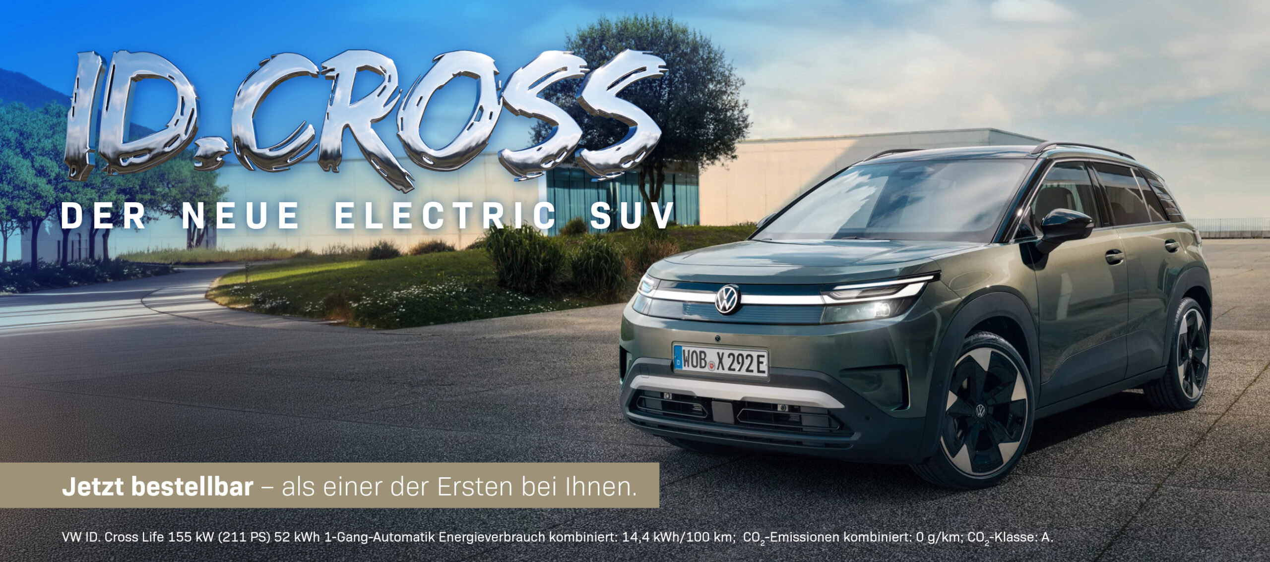 HD VW ID. Cross neu