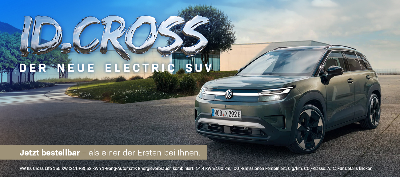 HD VW ID. Cross neu