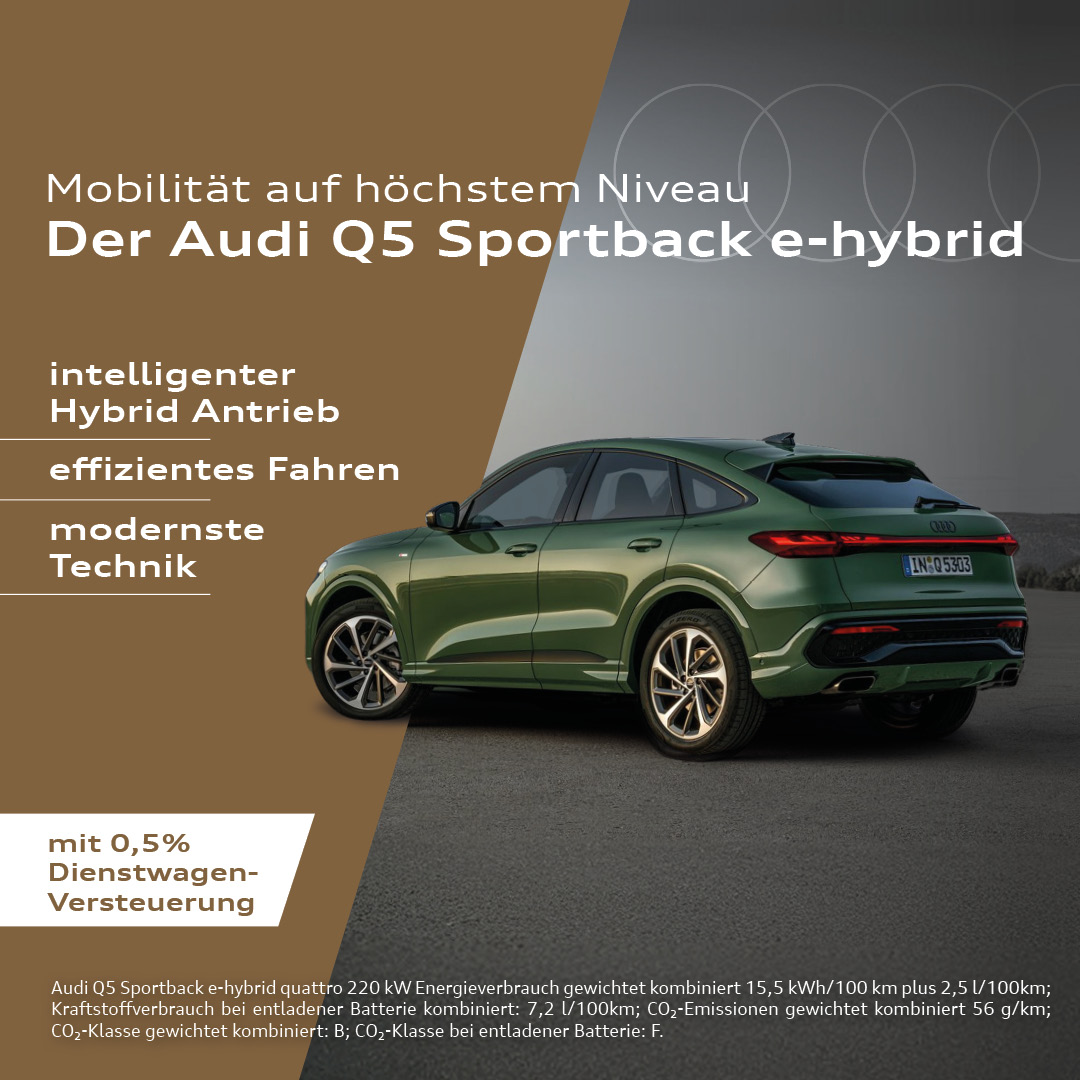 HEADER MOBILE AUDI Q5 Sportback Hybrid HEADER MOBILE AUDI Q5 Sportback Hybrid