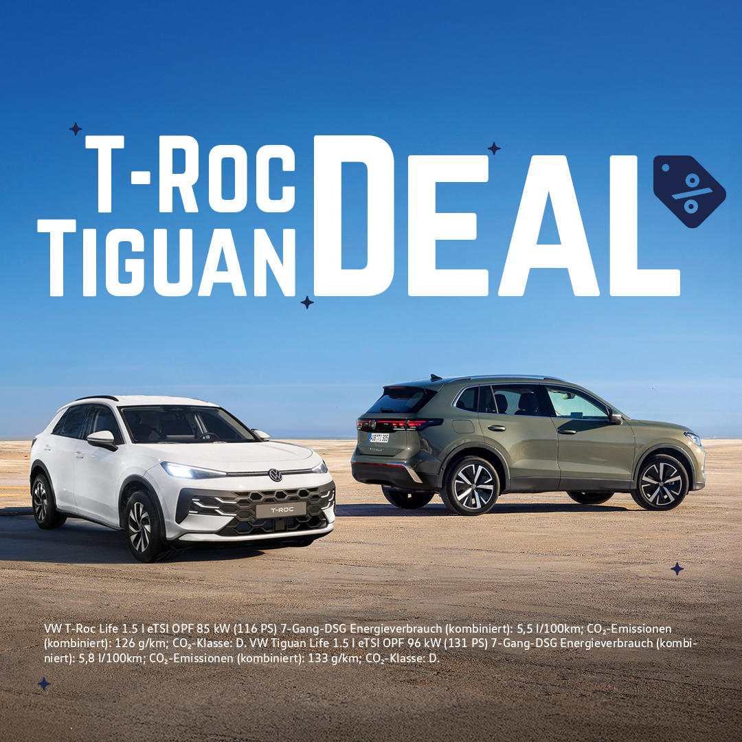 HEADER MOBILE VW T-Roc + Tiguan Q3_26 HEADER MOBILE VW T-Roc + Tiguan Q3_26
