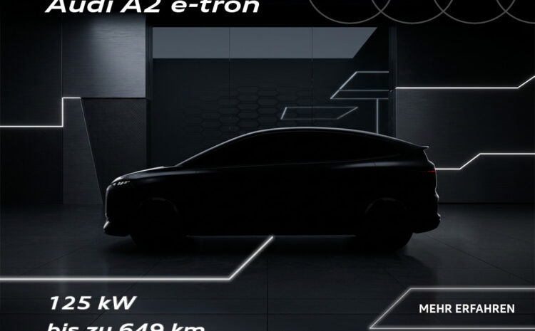  Neuer Audi A2 e-tron